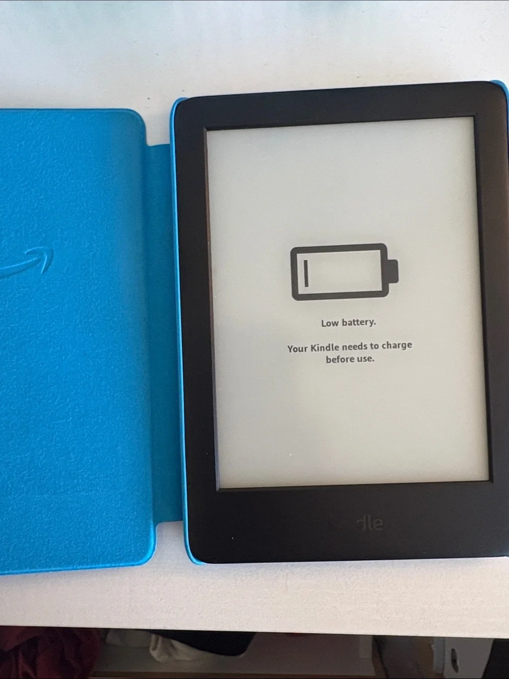 Kindle Protective Cover in Bright Blue